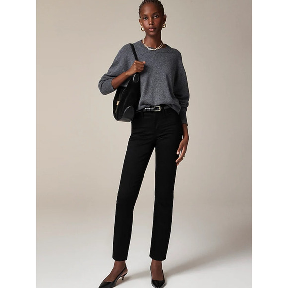 J Crew 2003 Slim Black Denim Jeans US Women's 27 New - Picture 1 of 6